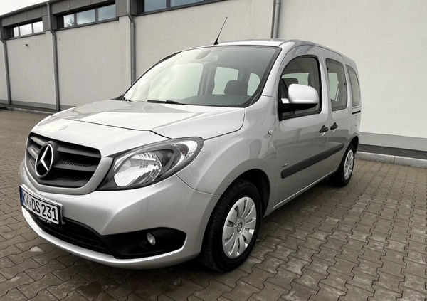 Mercedes-Benz Citan cena 26500 przebieg: 204000, rok produkcji 2013 z Barczewo małe 22